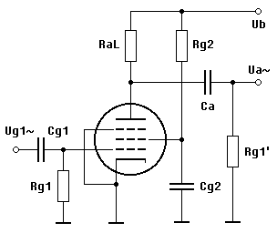 Voltage Amplifier Using Pentode