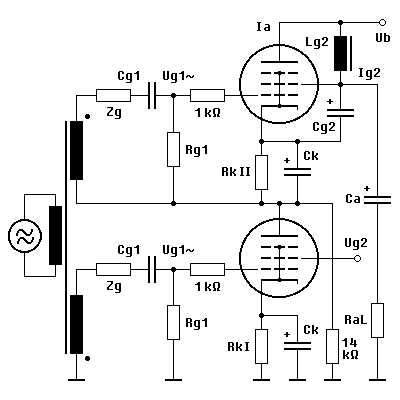 Output-Transformerless Push-Pull Amplifier