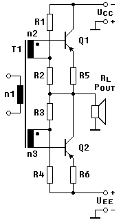 Output-Transformerless Push-Pull Amplifier